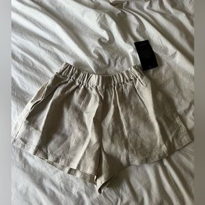 NWT POSSE Neisha Short- Natural XS